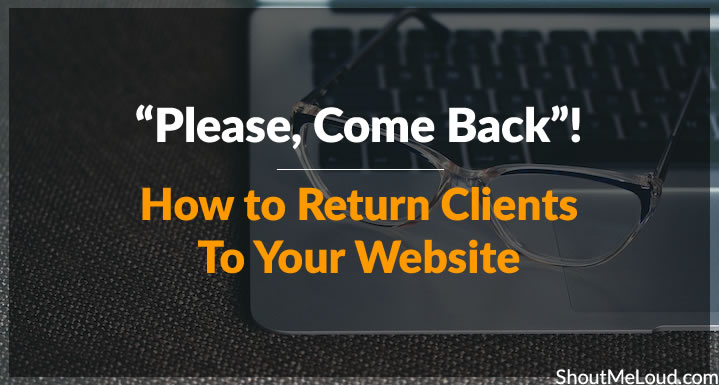 Return Clients To Website
