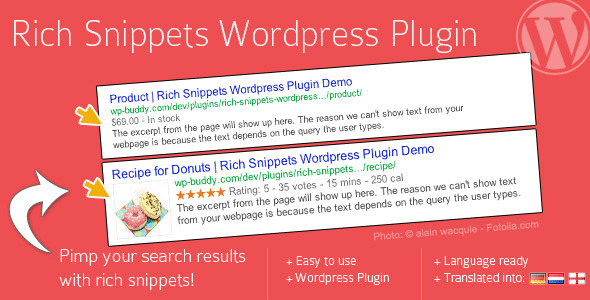 Rich Snippets WordPress Plugin by CodeCanyon