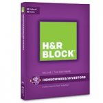 H&R Block Desktop Tax Software Discounts: Deluxe Federal + State $21