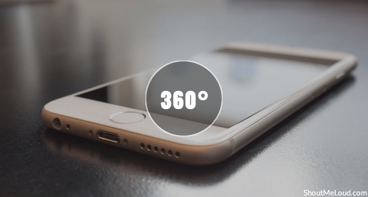 Capture 360 degree Videos From iPhone