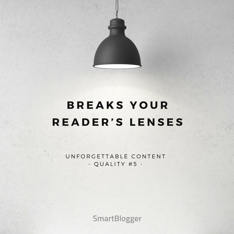 Breaks Your Reader’s Lenses