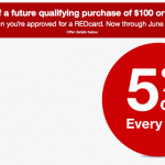 Target REDcard Promotion: $25 off $100 Coupon For New Applicants