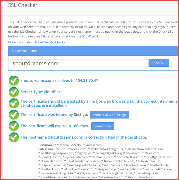 SSL-checker