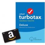 TurboTax 2018 Desktop Sale: Federal + State + $10 Amazon Gift Card for $40
